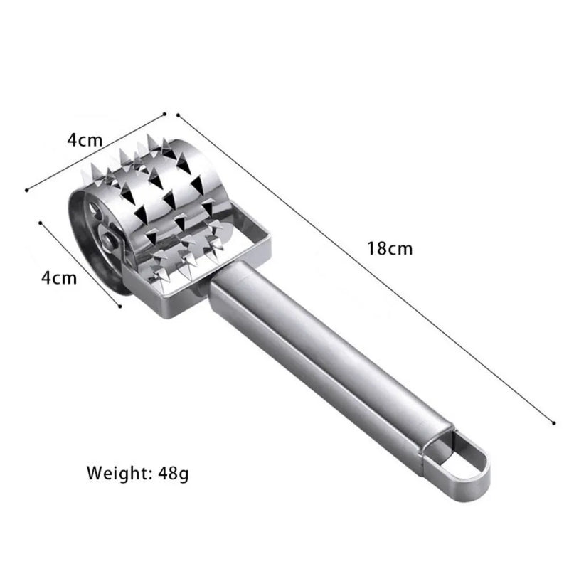 Amaciador Triturador Carne Bife Aço Inox - Mappei