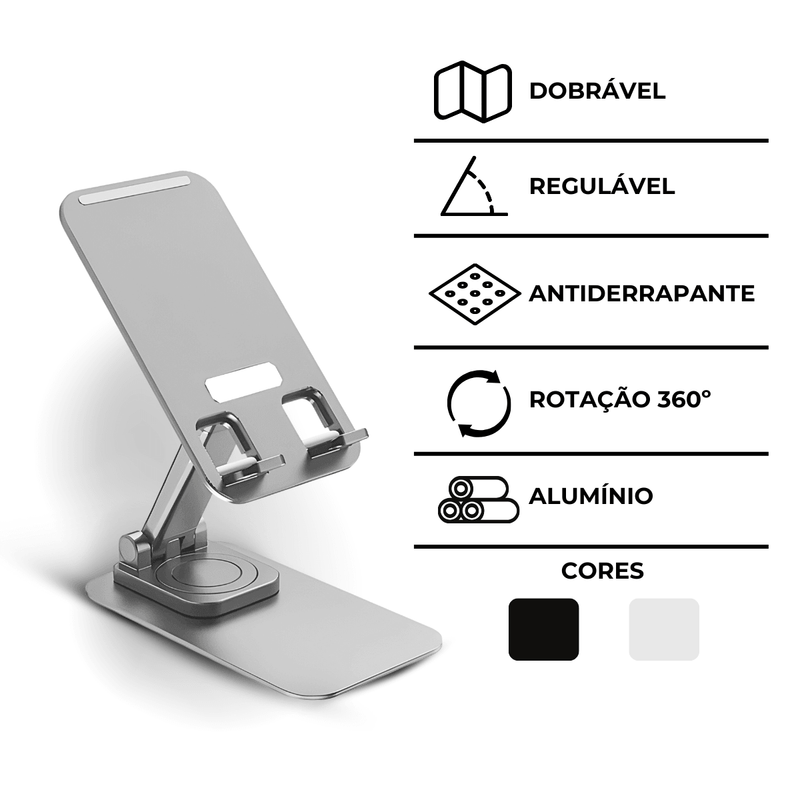 Suporte Articulado De Mesa Para Tablet E Smartphone - Mappei - MAPPEI