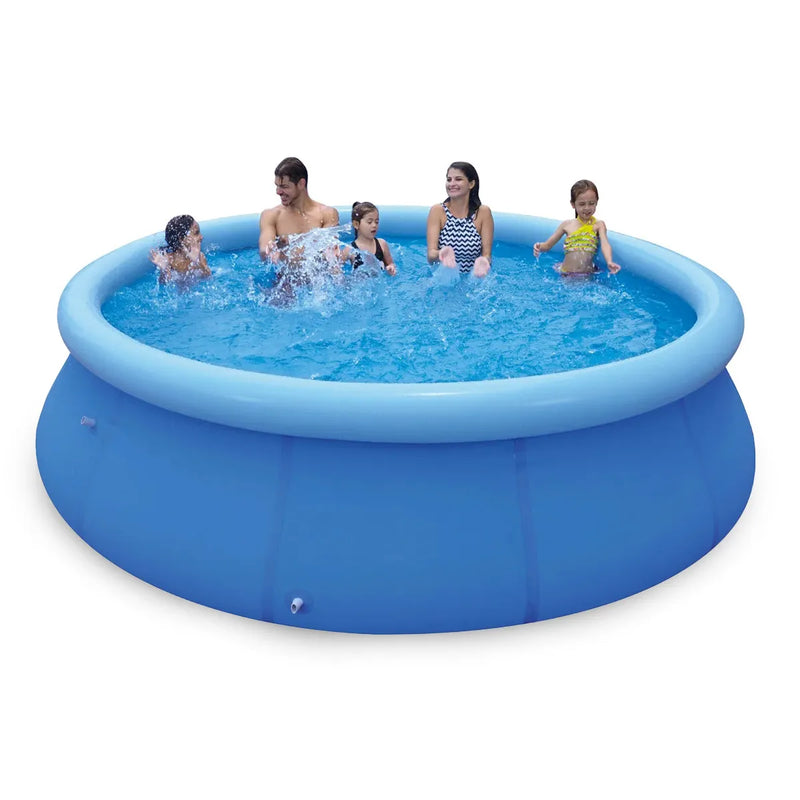 Piscina Redonda Borda Inflável 2490 Litros PVC Ultra Resistente