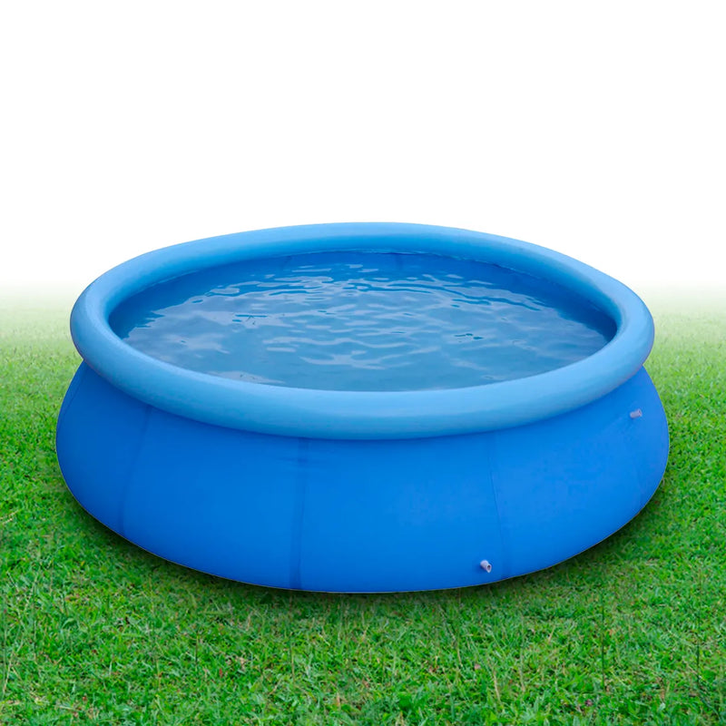 Piscina Redonda Borda Inflável 2490 Litros PVC Ultra Resistente