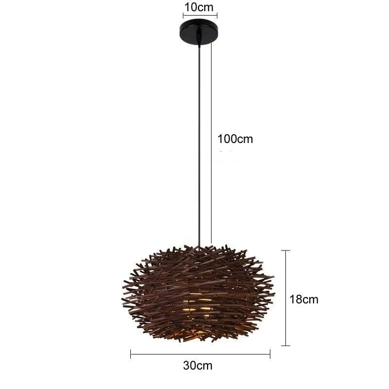 Luminária de Bambu Artesanal Para Casa - Mappei