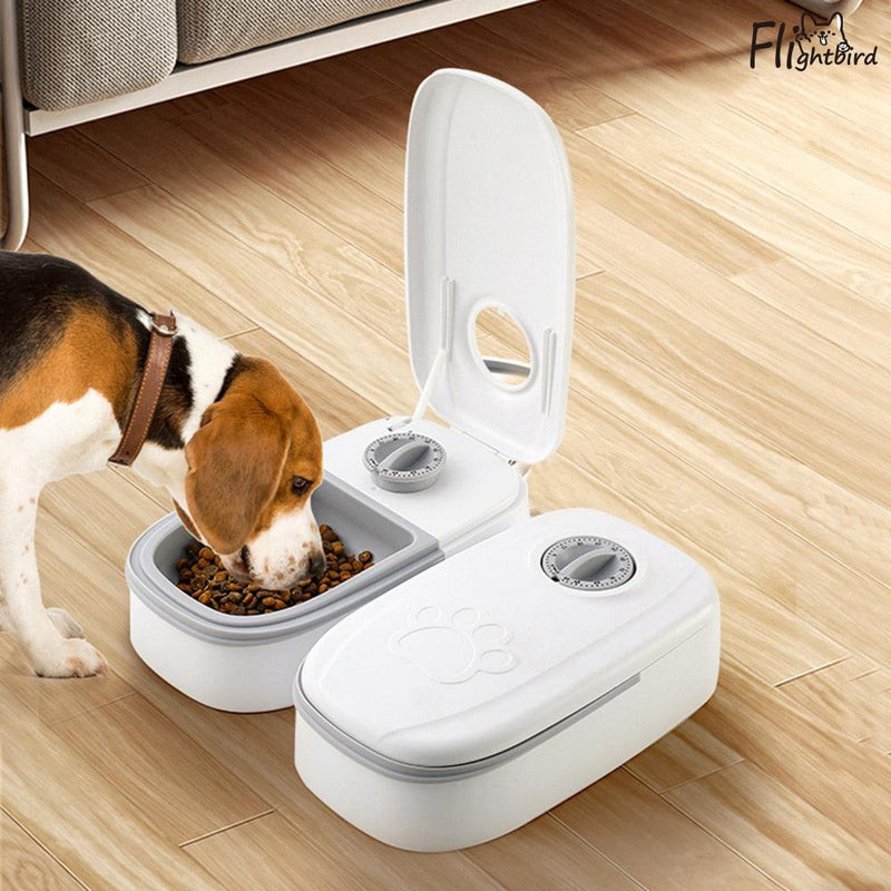 Dispenser de Comida Automático Inteligente | Para Cães e Gatos - MAPPEI