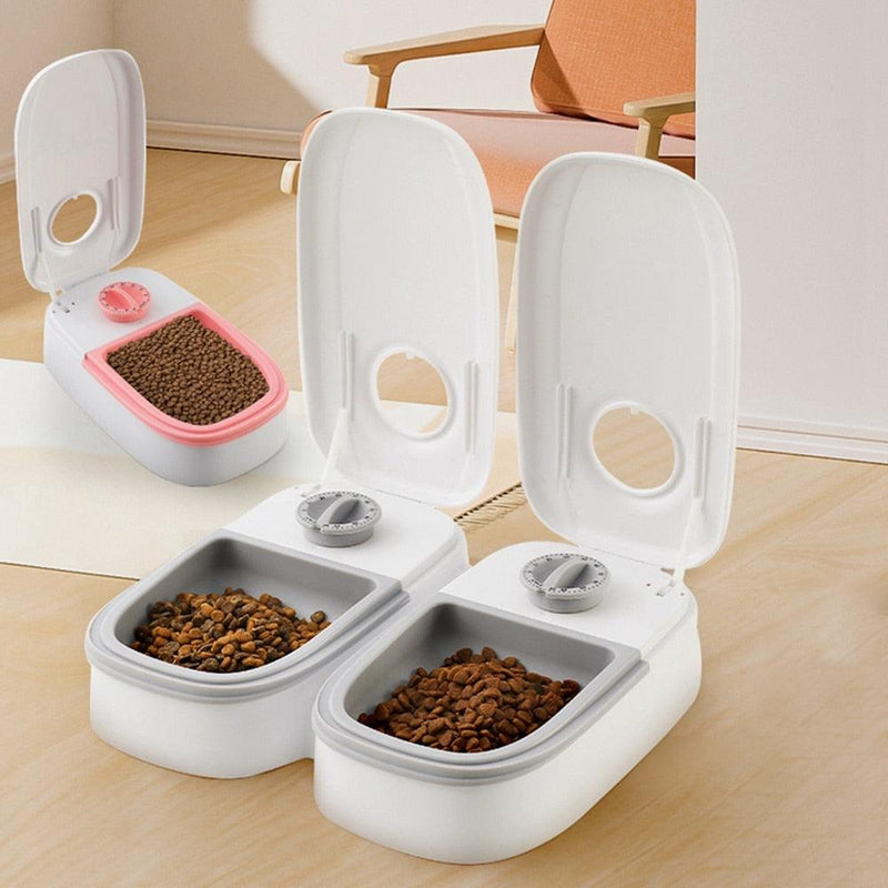 Dispenser de Comida Automático Inteligente | Para Cães e Gatos - MAPPEI