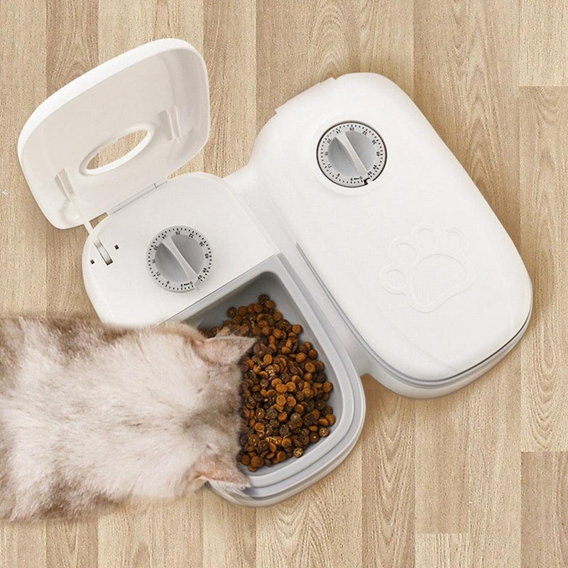 Dispenser de Comida Automático Inteligente | Para Cães e Gatos - MAPPEI